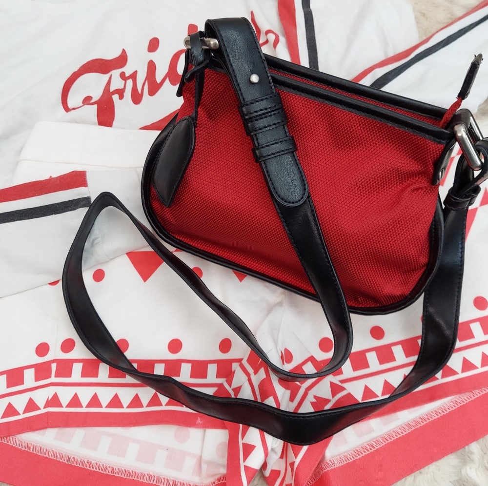 Dkny Small Red Crossbody Bag Gem